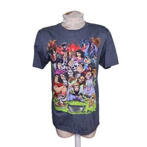 Disney Villains‎ Group Collage T-Shirt Size S